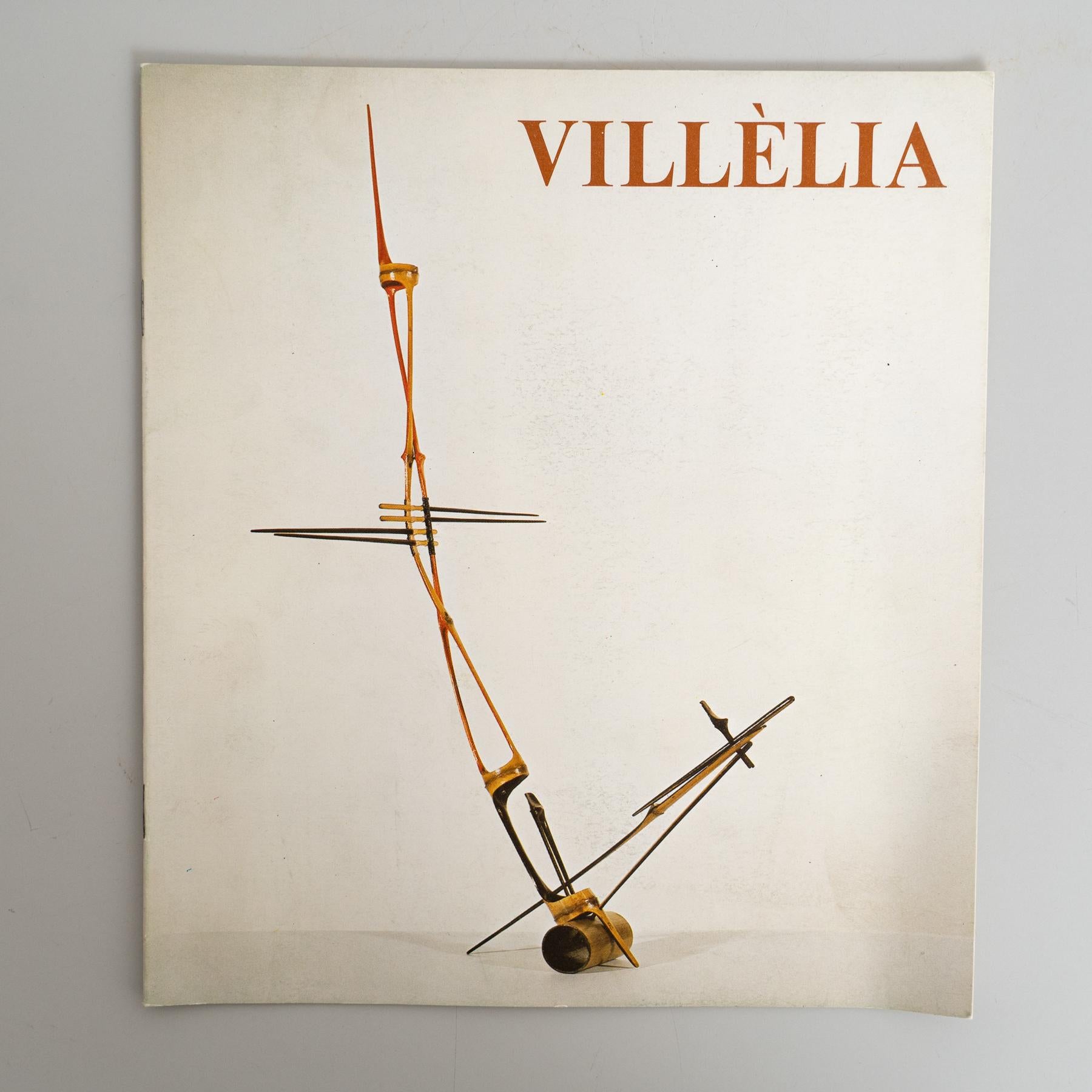 Mid-Century Modern Original Exhibition Catalog – Sculptures 1979 by Moisès Villèlia, Martha Jackson For Sale