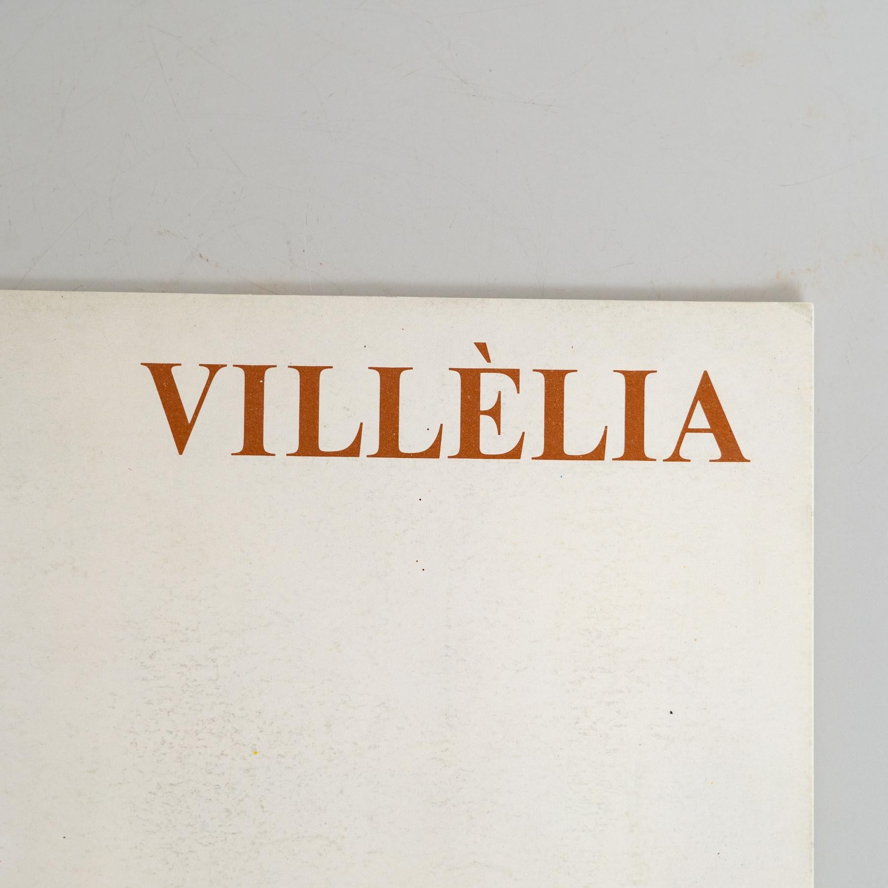 Spanish Original Exhibition Catalog – Sculptures 1979 by Moisès Villèlia, Martha Jackson For Sale
