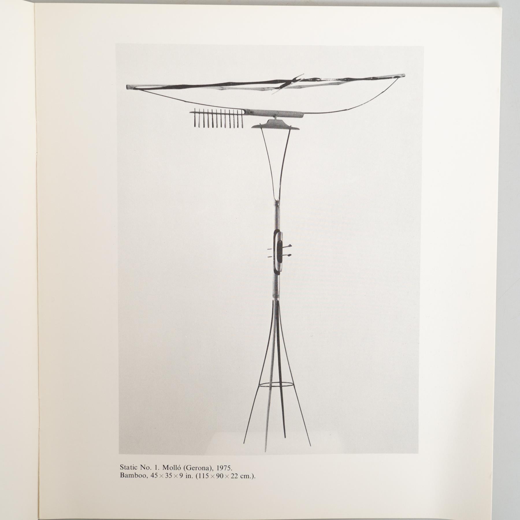 Paper Original Exhibition Catalog – Sculptures 1979 by Moisès Villèlia, Martha Jackson For Sale