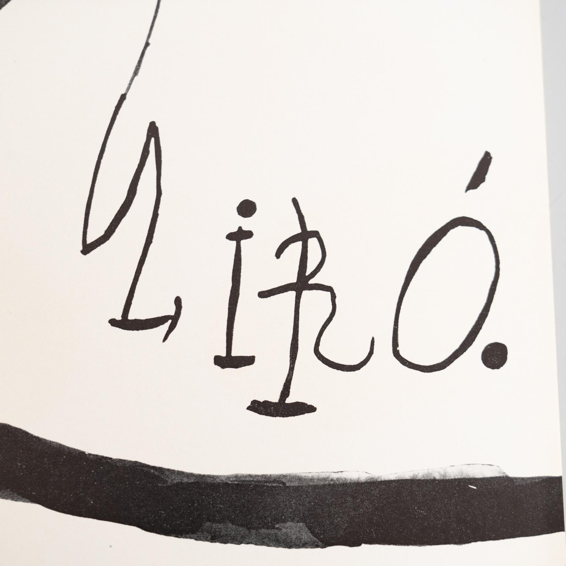 Spanish Original Exhibition Catalog – Setembre 1970 by Joan Miró, Sala Gaspar For Sale
