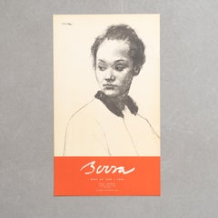 Original Exhibition Poster  Obra de 1935 a 1965 by Francesc Serra, Sala Gaspar