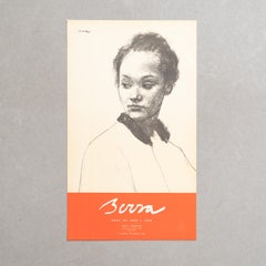 Original Exhibition Poster  Obra de 1935 a 1965 by Francesc Serra, Sala Gaspar