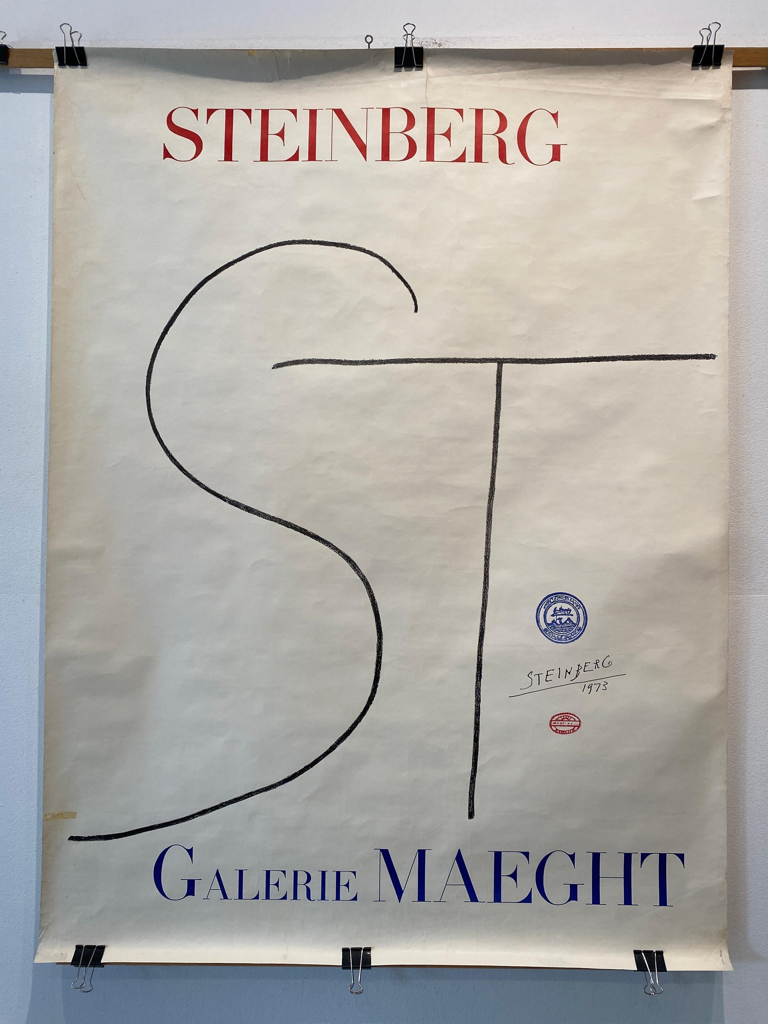 Saul Steinberg war ein in Rumänien geborener amerikanischer Künstler, der vor allem durch seine Arbeiten für The New Yorker bekannt wurde, insbesondere durch View of the World from 9th Avenue. Er bezeichnete sich selbst als 