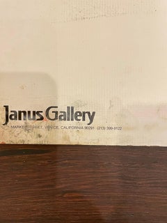 Original Exhibition Rare Janus Gallery Poster Signed & Dated by James Havard