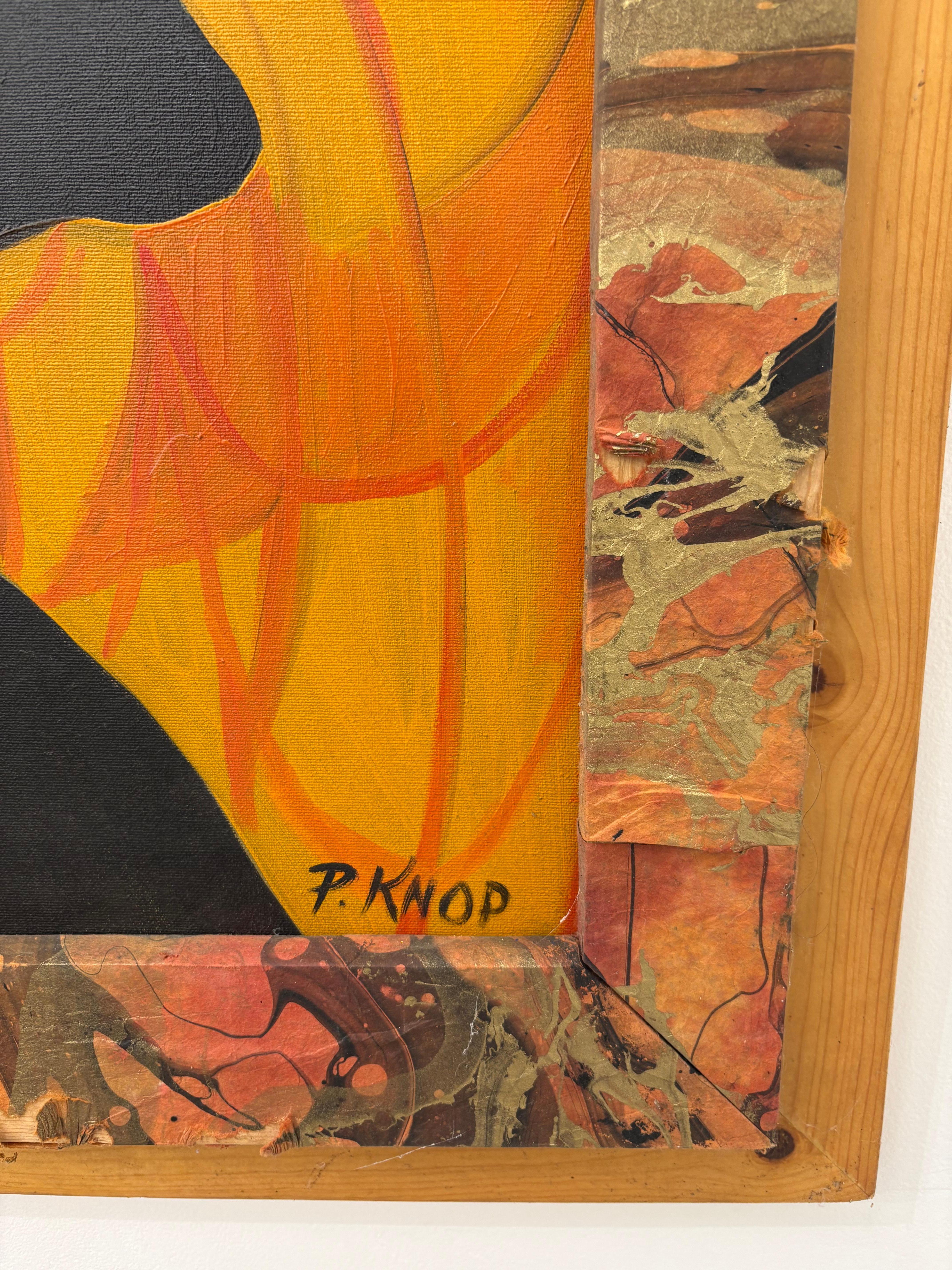 dipinto originale di grandi dimensioni di Patricia Knop, Michelle in the morning in vendita 4