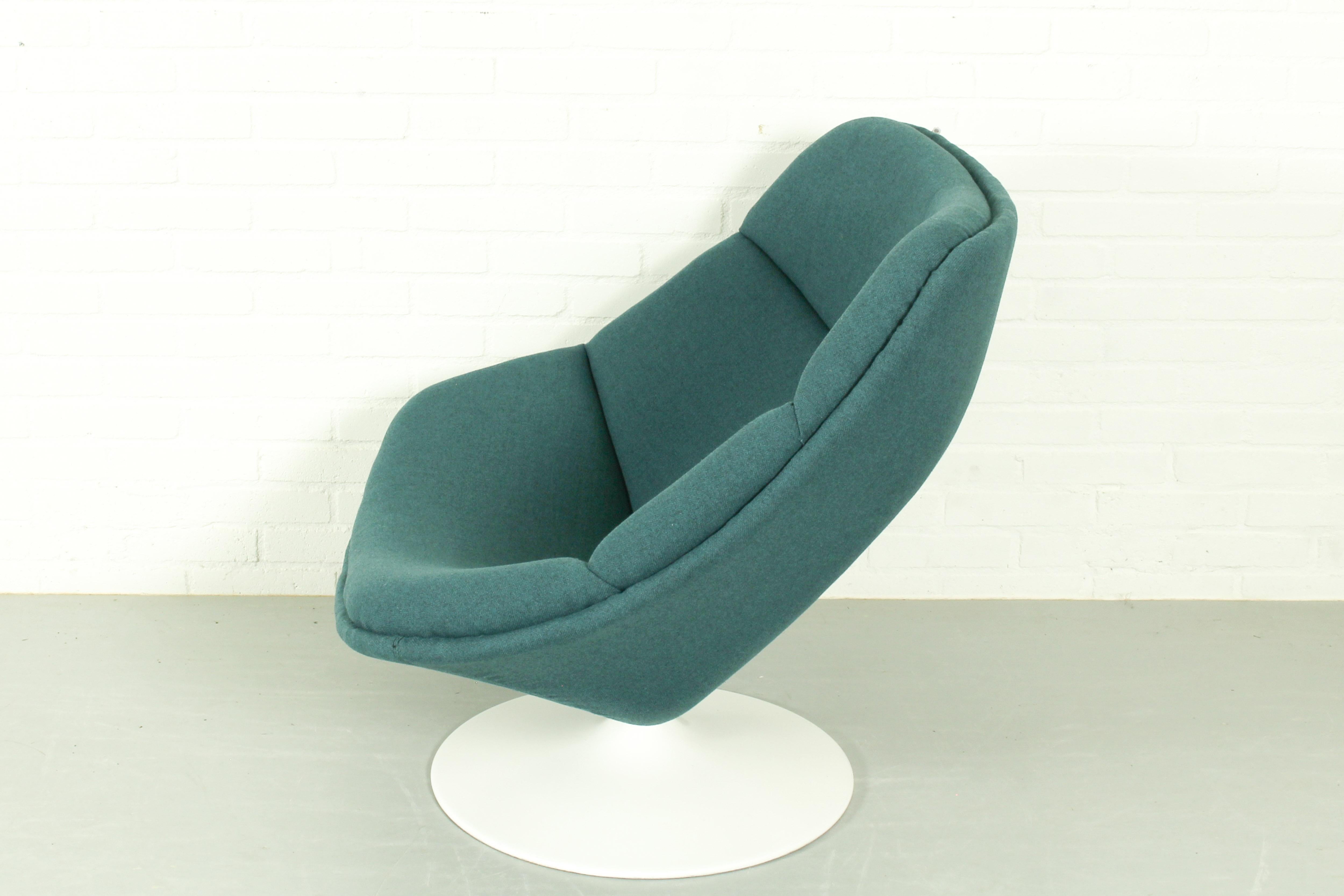 Originaler Original-Stuhl F557 von Pierre Paulin für Artifort, 1960er Jahre (Metall) im Angebot