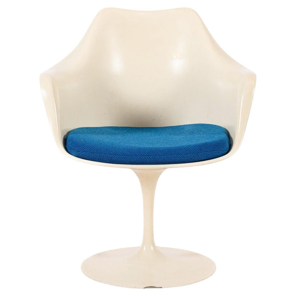 Original Tulip Arm Chair aus Fiberglas von Eero Saarinen für Knoll 1970er Jahre