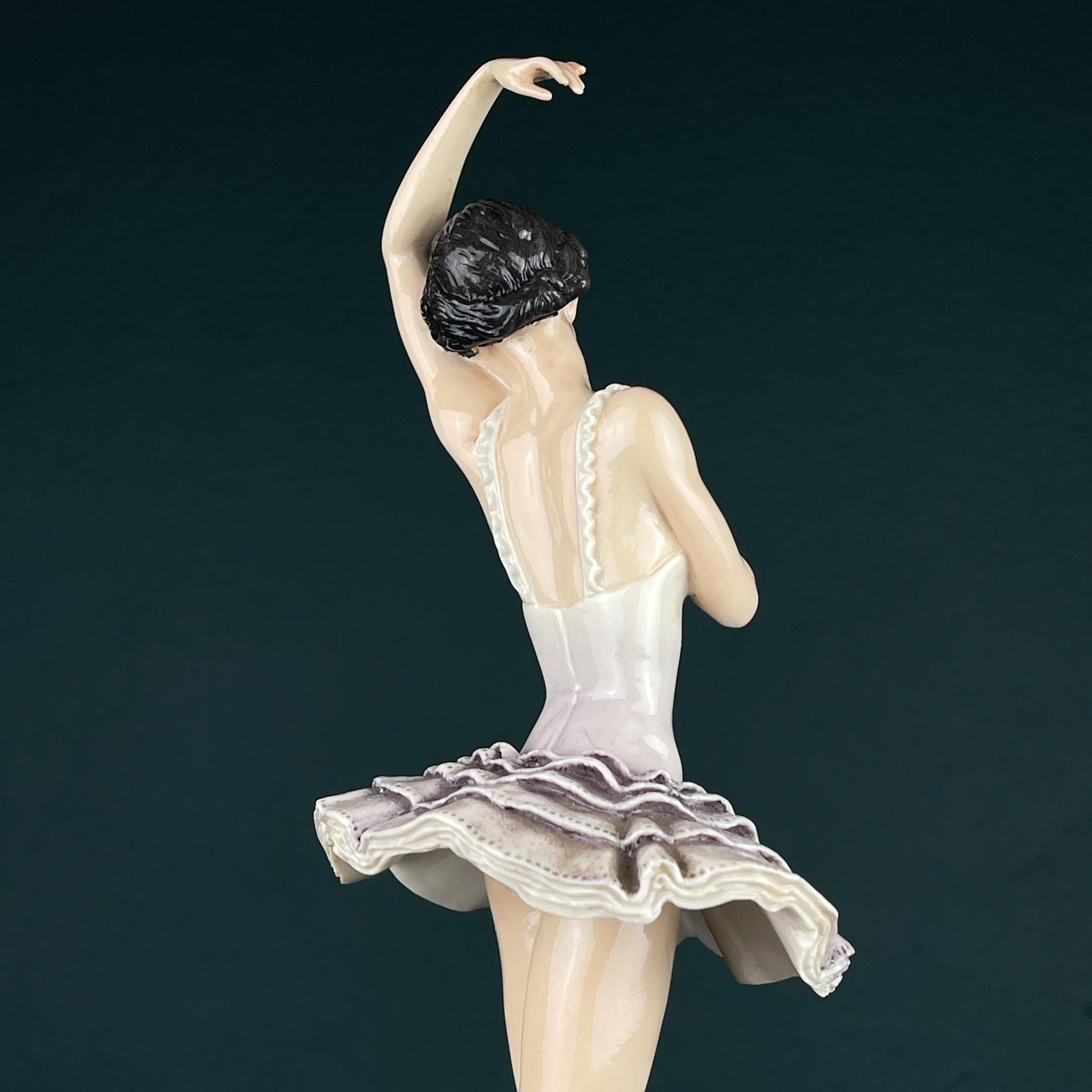 Figurilla original Bailarina de Giuseppe Armani para Capodimonte, Italia 1987 5