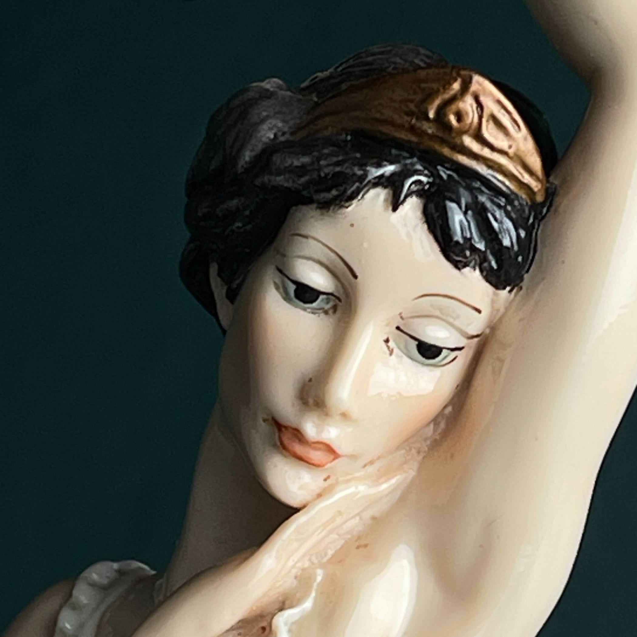 Figurilla original Bailarina de Giuseppe Armani para Capodimonte, Italia 1987 2