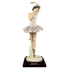 Figurilla original Bailarina de Giuseppe Armani para Capodimonte, Italia 1987