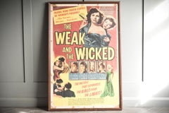 Original Film Poster for "the Weak and the Wicket"
