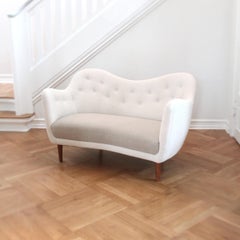Original Finn Juhl BO 46 Sofa by Carl Brørup for Bovirke, 1946
