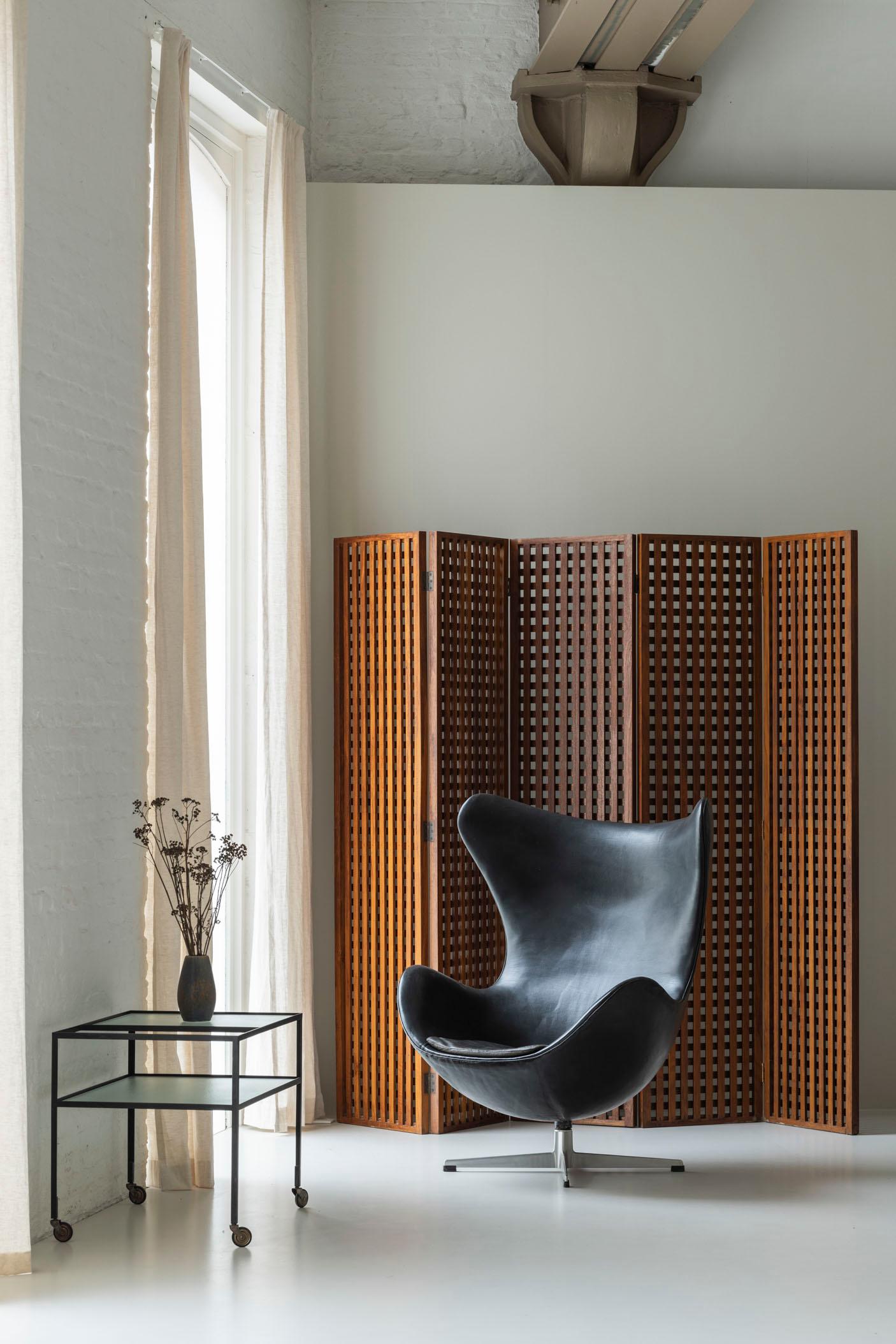 Original-Erstausgabe des Sessels 'Egg' von Arne Jacobsen für Fritz Hansen, DK 1958 im Angebot 4