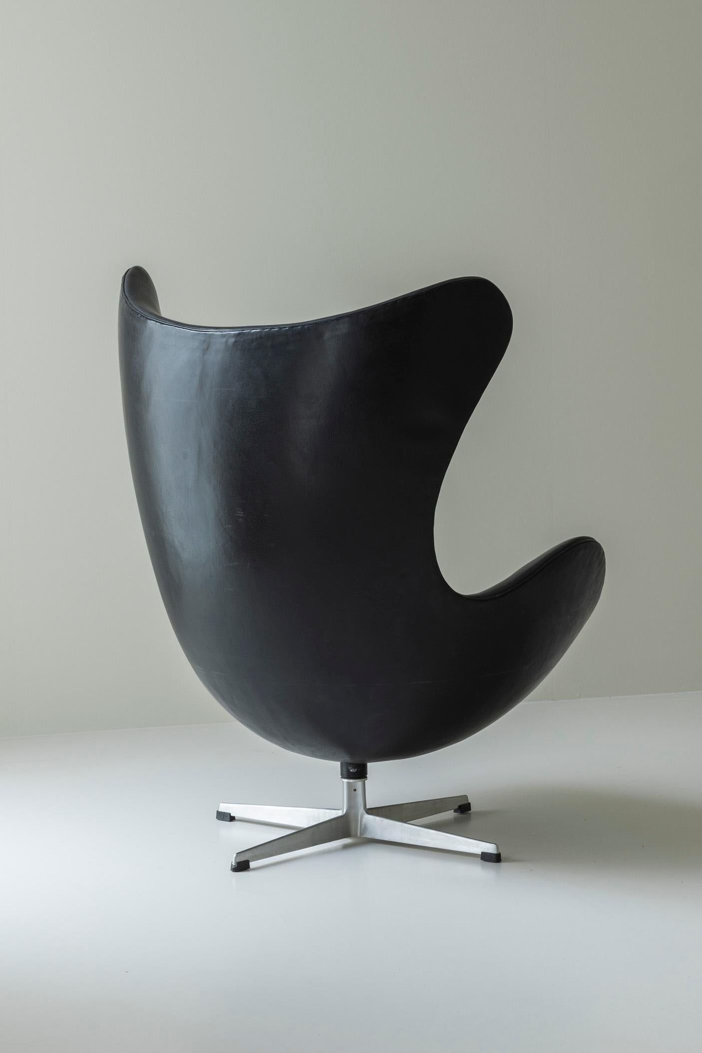 Original-Erstausgabe des Sessels 'Egg' von Arne Jacobsen für Fritz Hansen, DK 1958 (Skandinavische Moderne) im Angebot
