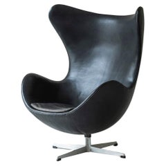 Poltrona 'Egg' originale in prima edizione di Arne Jacobsen per Fritz Hansen, DK 1958