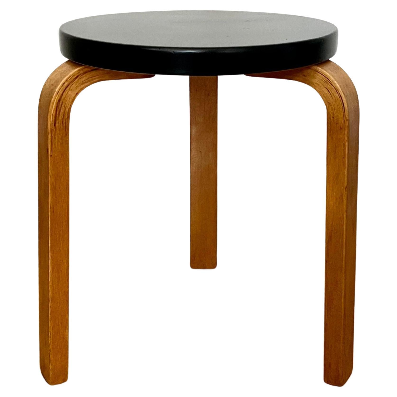 Original first production 1930s Alvar Aalto stool 60 for Finmar Ltd For Sale