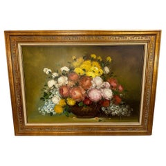 Vintage Original Floral Still Life by Philip Cantrell
