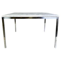Mesa de centro Florence Knoll Midcentury Couchtisch Marmor original de los años 60