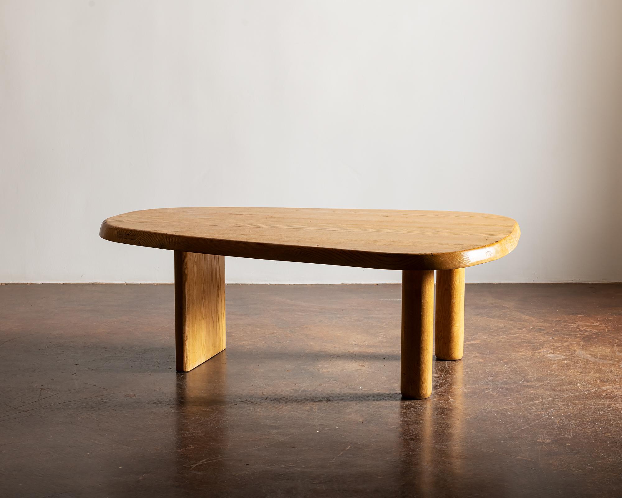 French Original Forme Libre Coffee Table by Charlotte Perriand for Steph Simon