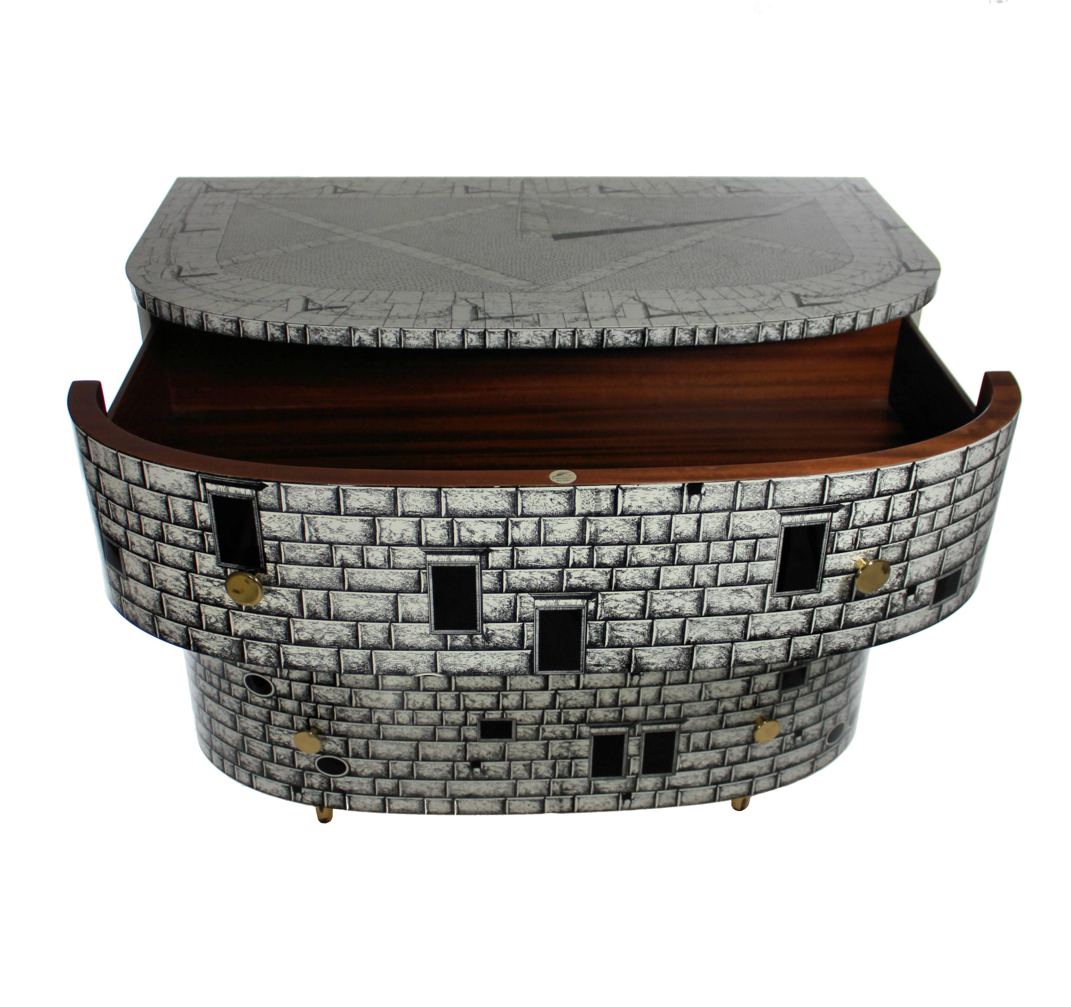 Italian Original Fornasetti Commode, circa 1970