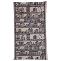 Original Fornasetti Panel in the Libreira Pattern