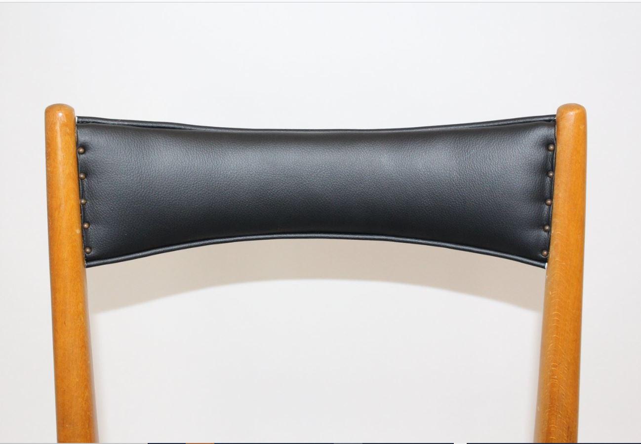European Original Four Chairs 1953 Anna-Lülja Praun For Sale