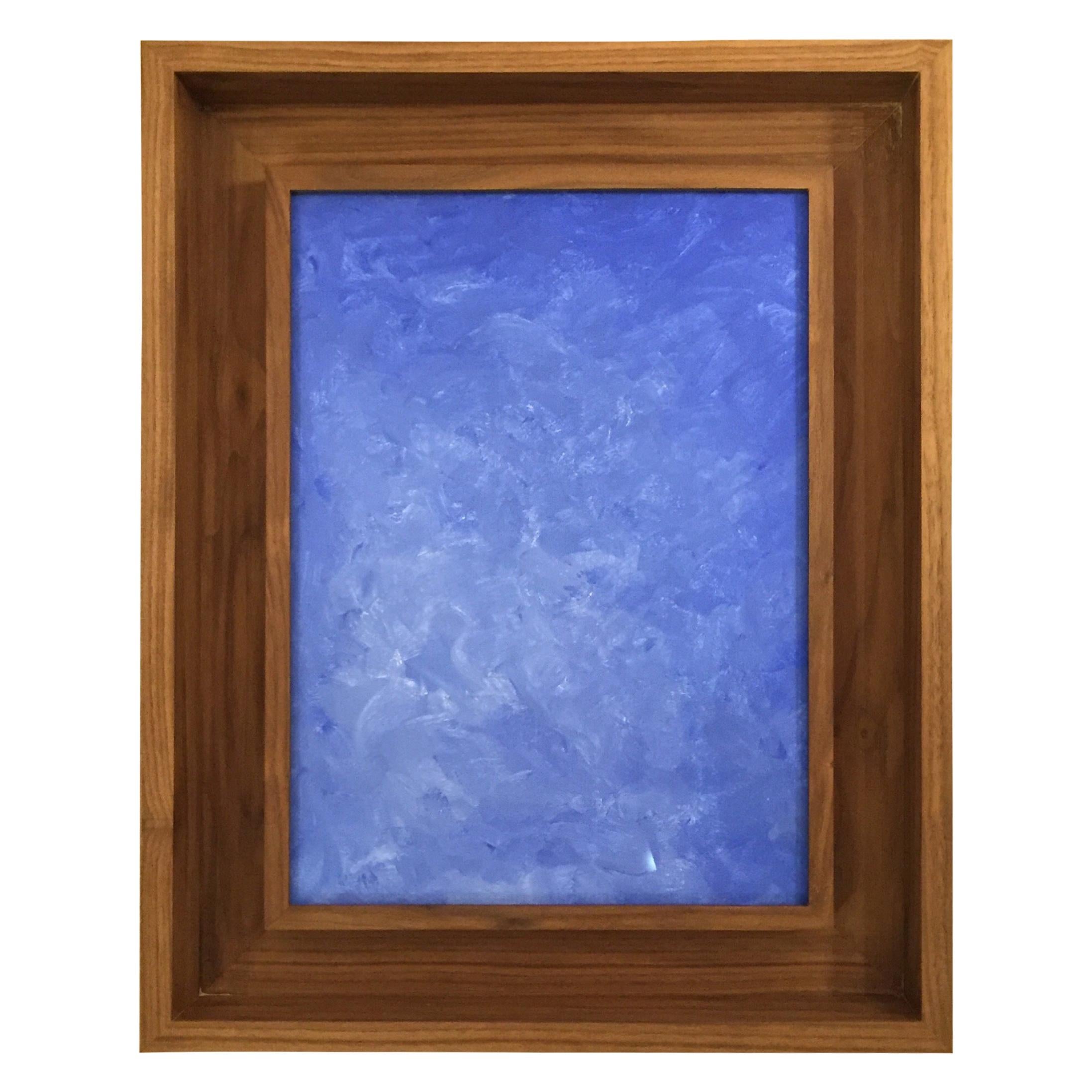 Original Framed Abstract Painting by Francisco Franco, Spain For Sale