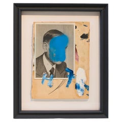 Framed Collage Artwork by Sébastien Coutheillas, 21st Century