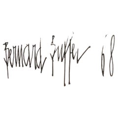 Original Framed Collectors Guild Canal Saint Martin Lithograph by Bernard Buffet