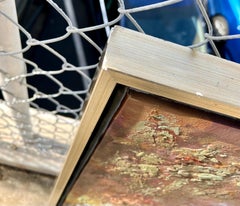 Original Framed Oil on Canvas Landscape Impressionism Style