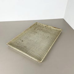 Original French Metal Tray "Rigituelle" by Mathieu Matégot Attrib., 1950