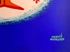 Affiche publicitaire française originale,ENDIX ALUFROID par HERVE MORVAN, 1960