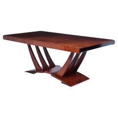 Mesa de comedor original francesa Art Déco