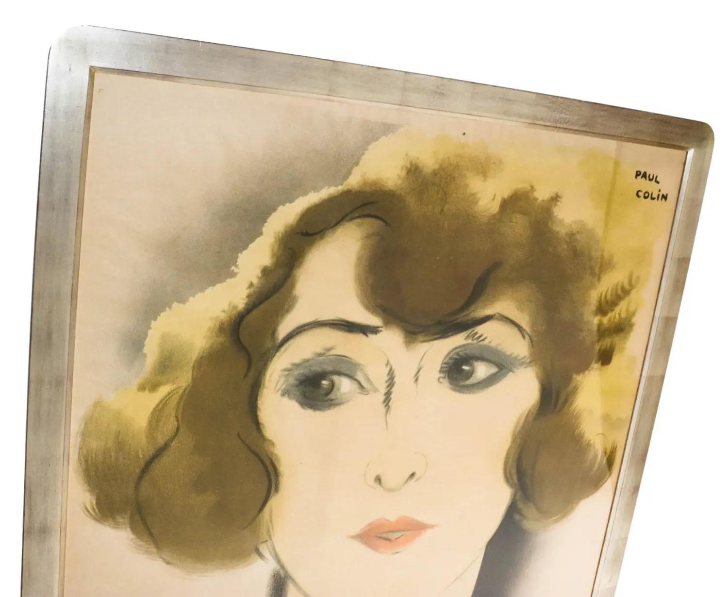 Dies ist ein Original Französisch Art Deco Zeitraum Werbeplakat  Marguerite Valmond
