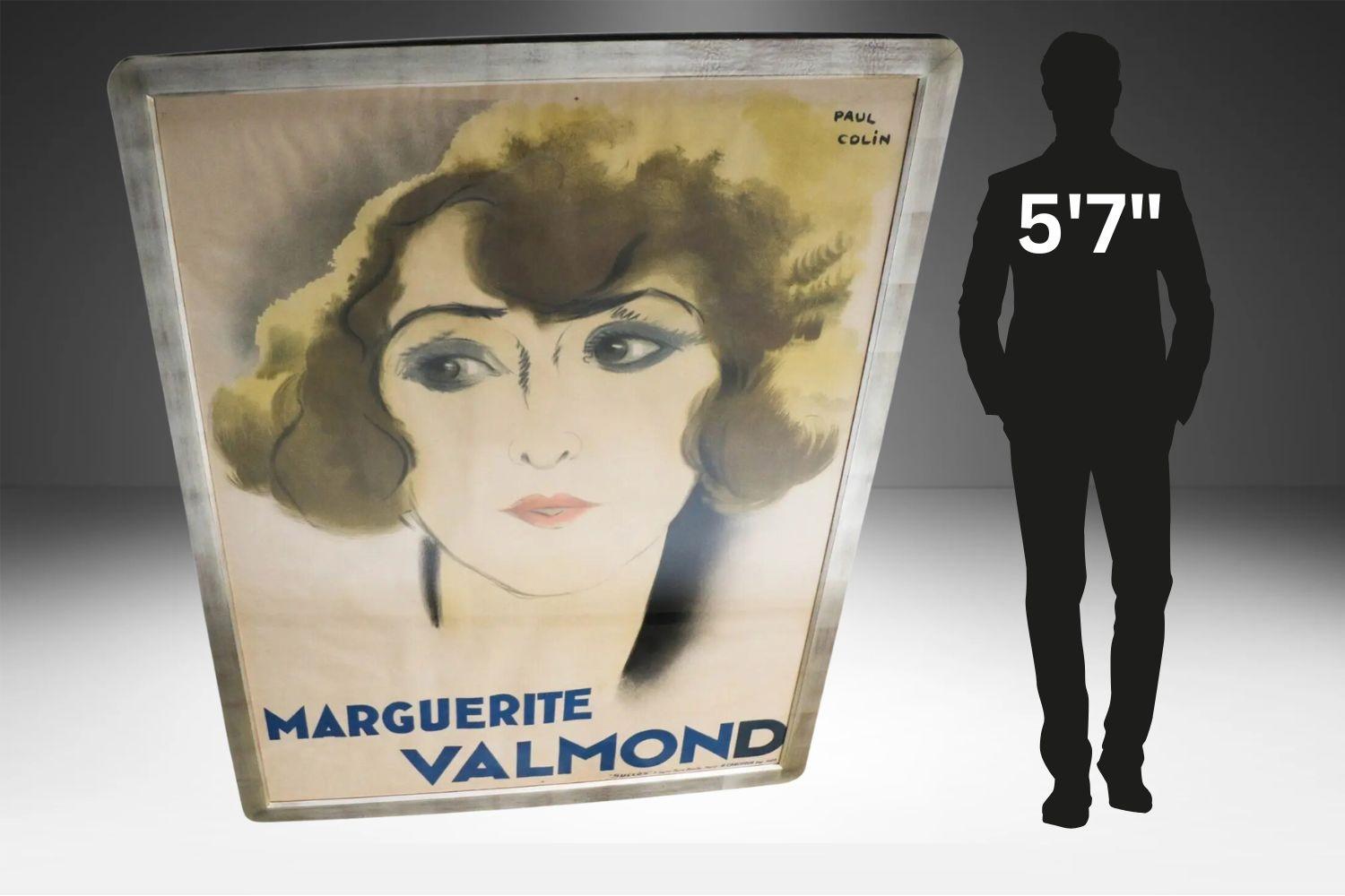 Französisches Originalplakat aus der Zeit des Art déco von Paul Colin, 1928