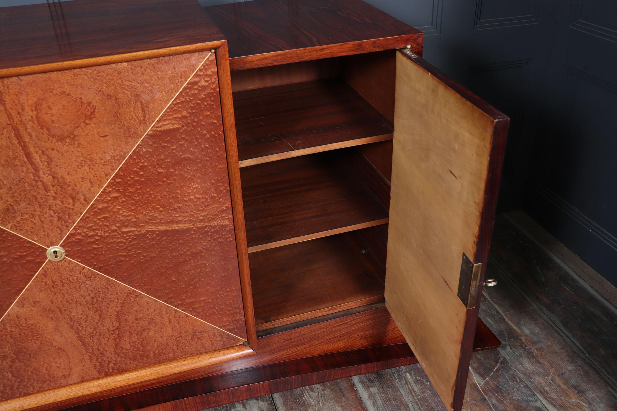 Original French Art Deco Sideboard c1930 For Sale 6