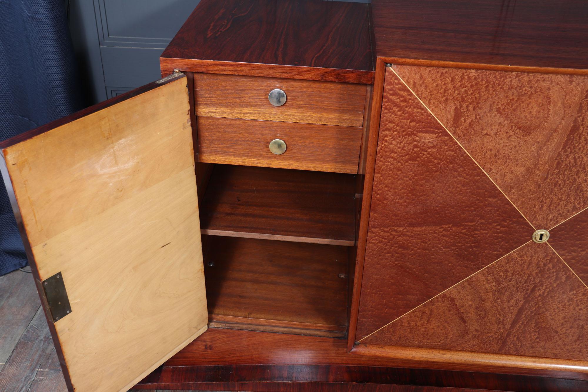 Original French Art Deco Sideboard c1930 For Sale 7