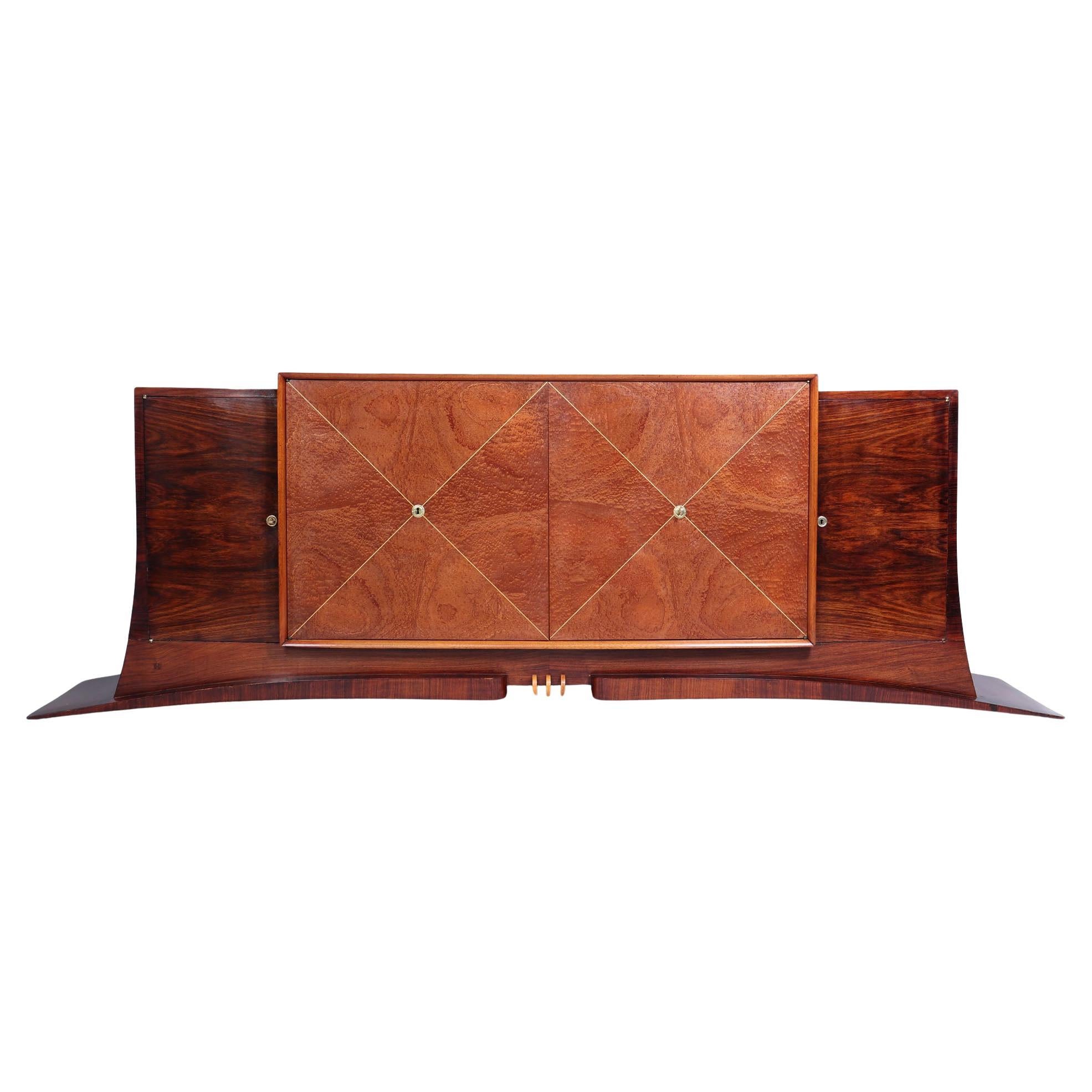 Original French Art Deco Sideboard c1930 For Sale