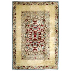 Original French Art Deco Wool Rug by Paule Leleu
