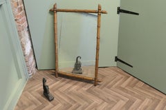 Original French Bamboo Wall Mirror  This is a very attractive piece