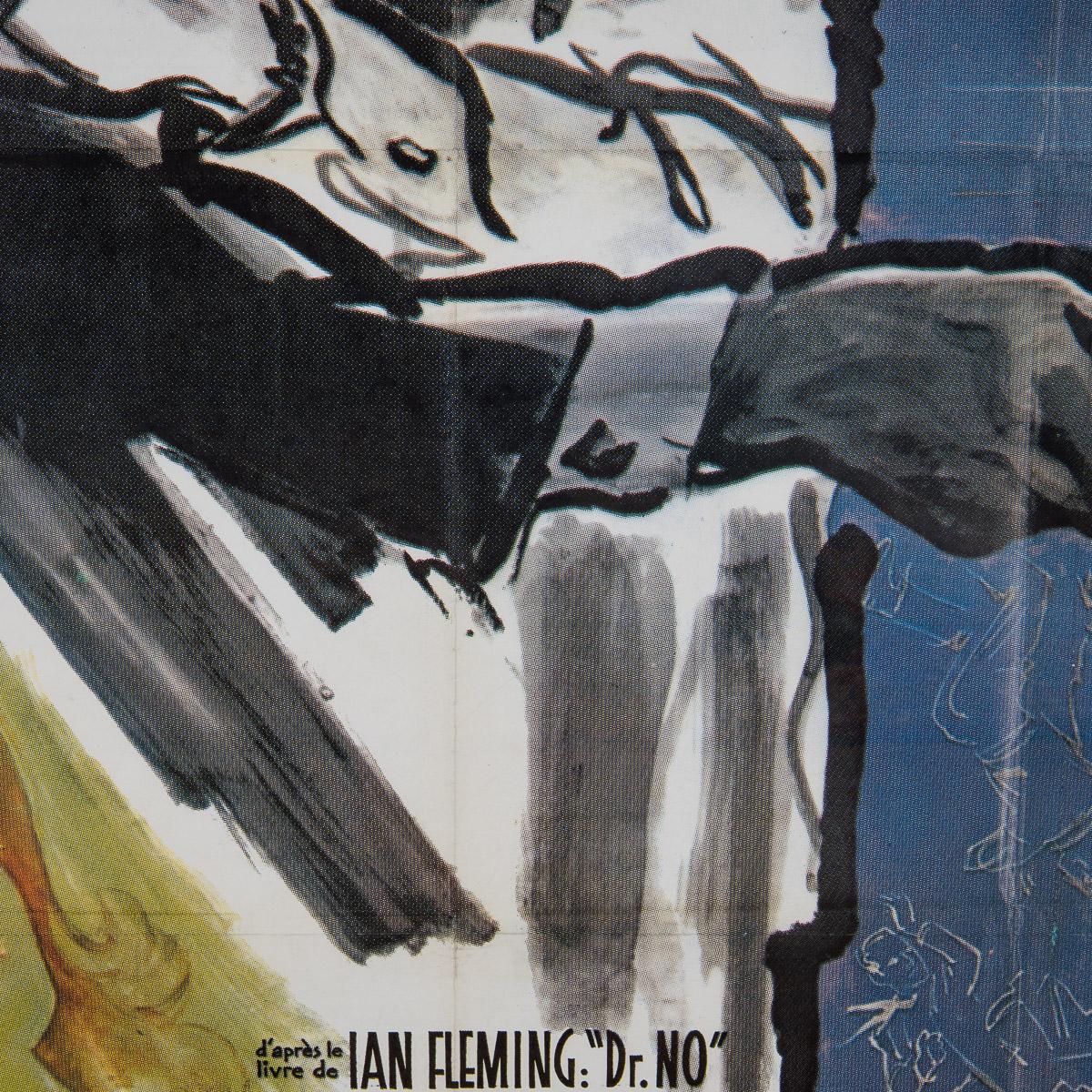 Franzsische Grande release James Bond 007 Dr. NO-Poster, ca. 1962 im Angebot 9