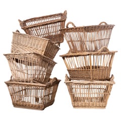 Original French Handmade Willow Baskets