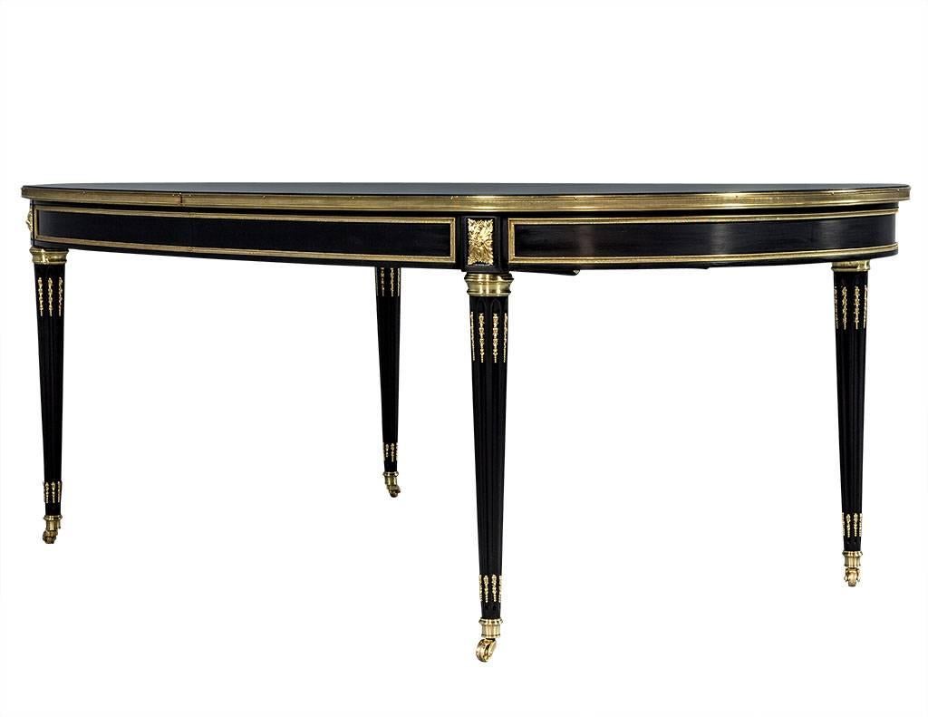 Original French Louis XVI Style Dining Table by Maison Jansen 3
