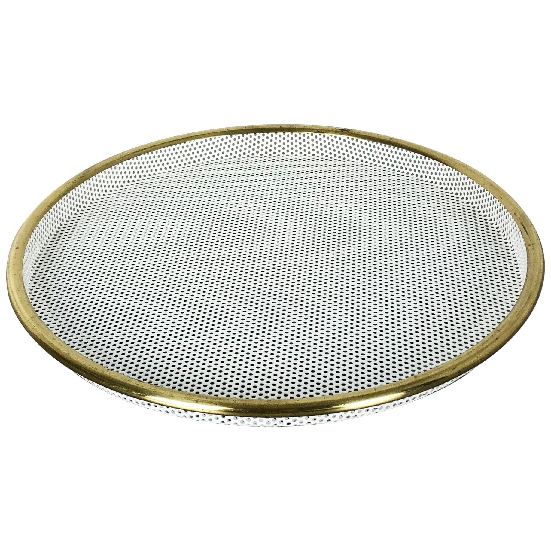 Original French Metal Tray "Rigituelle" in Style of Mathieu Mategot, 1960s