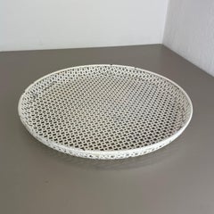 Original French Modernist Metal Tray "Rigituelle" by Mathieu Matégot, 1950s