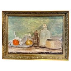 Óleo original francés