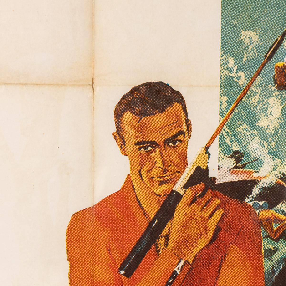 Original French Re-Release James Bond 'Thunderball' Poster 5