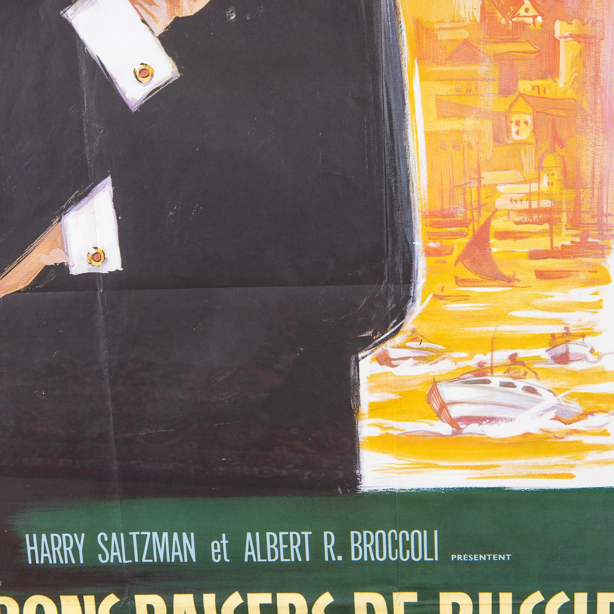 Poster originale francese di James Bond 007 