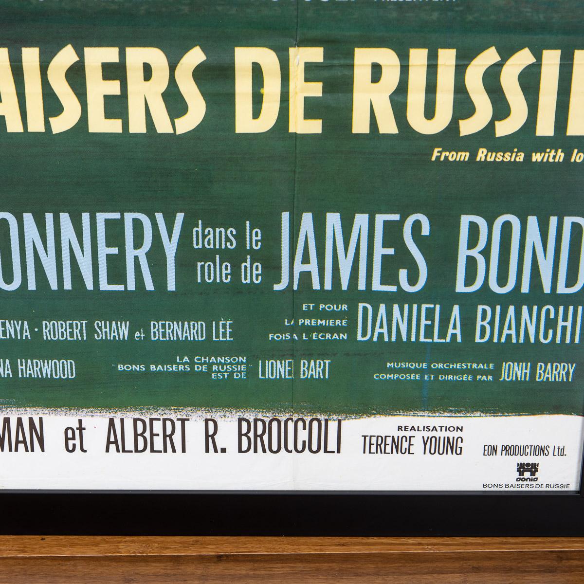 Poster originale francese di James Bond 007 