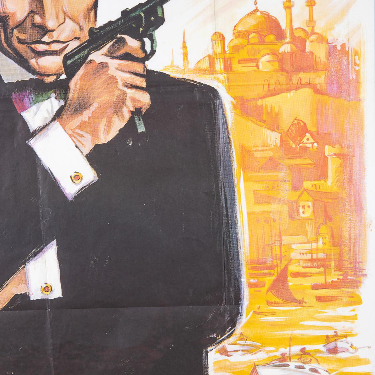Affiche originale de sortie française de James Bond 007 « From Russia With Love » (De Russie avec amour), .1964 Bon état - En vente à Royal Tunbridge Wells, Kent